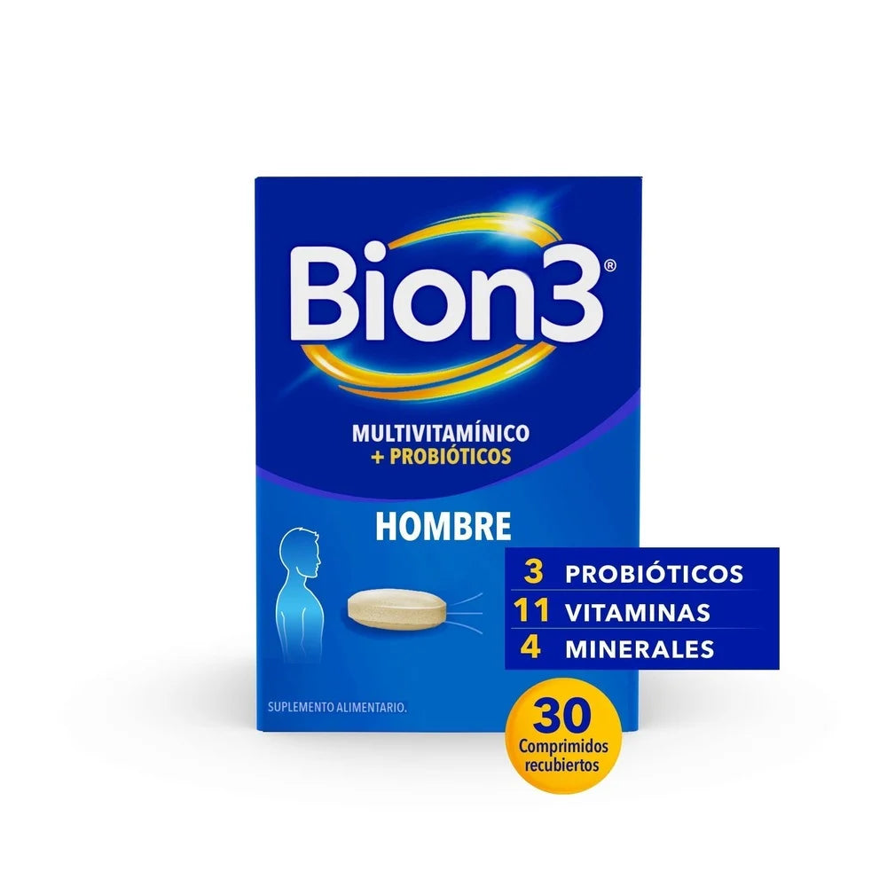 Bion Gender Hombre 30 comprimidos