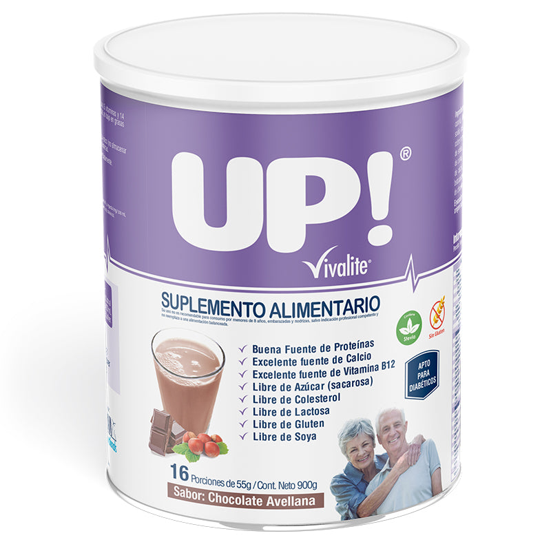 VIVALITE UP! CHOCOLATE AVELLANA X 900 GR