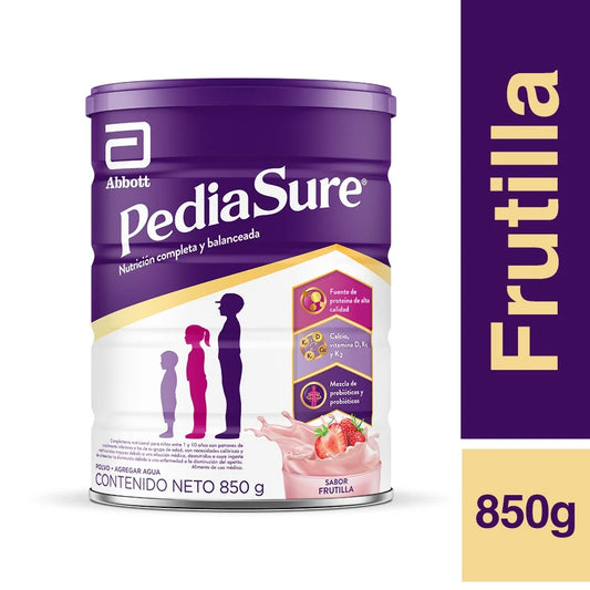 PEDIASURE COMPLETE FRUTILLA PVO X 850 GR