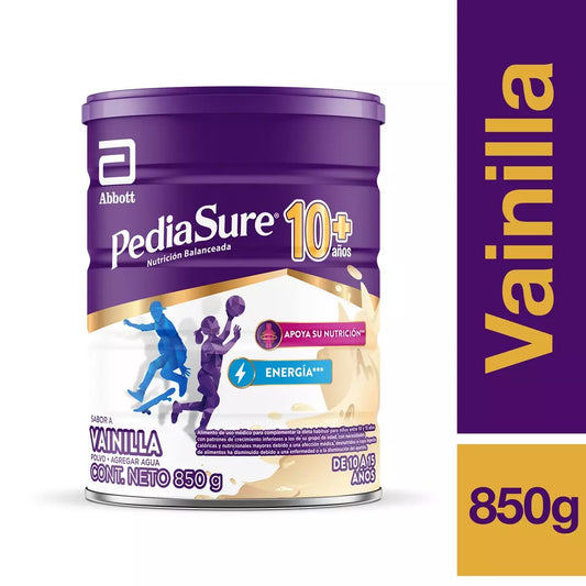 PEDIASURE 10+ VAINILLA 850 GR
