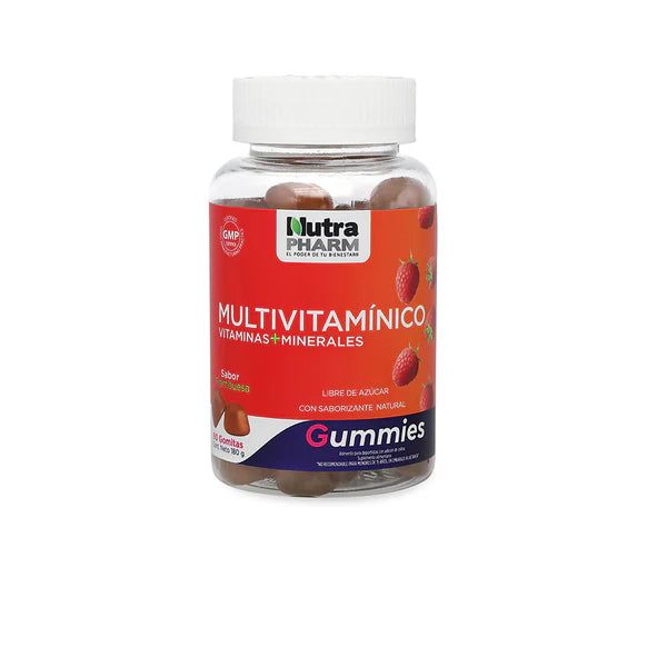 MULTIVITAMINICO ADULTOS GUMMIES X 60 NUTRAPHARM