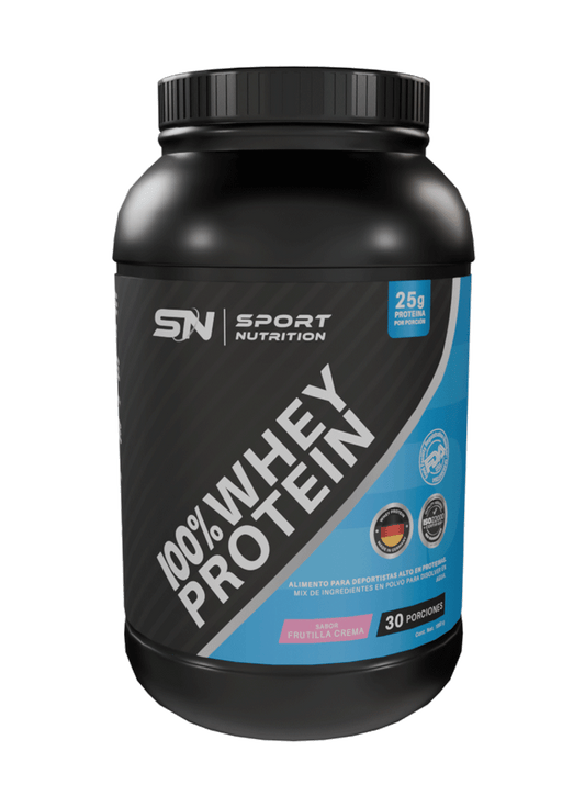 100%WHEY PROTEIN FRUTILLA CREMA
