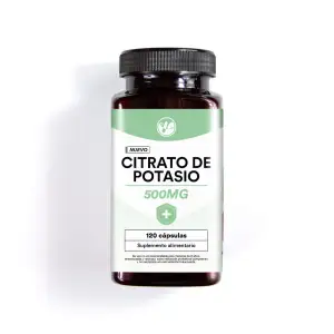 Citrato de Potasio 500mg 120caps